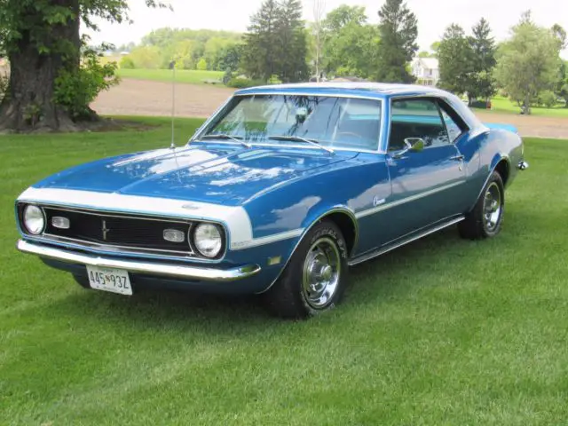 1968 chevy camaro # matching