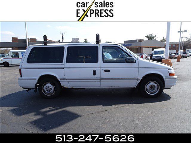 1992 dodge grand caravan grand se 145578 miles white 3dr grand se automatic
