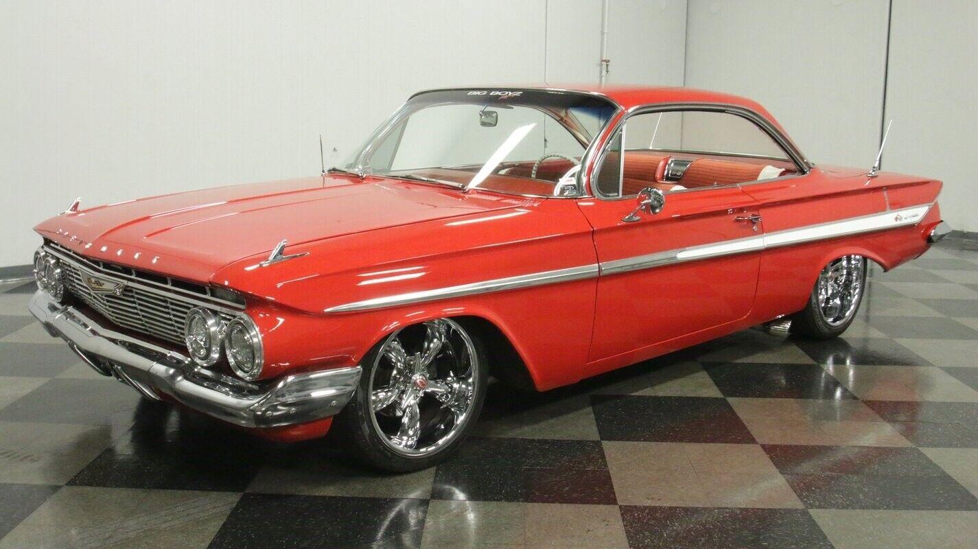 1961 chevrolet impala bubble top 409 v8 a/c