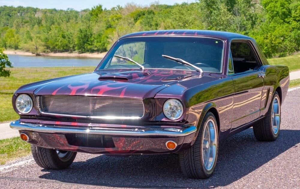 1965 ford mustang c-code ford mustang hardtop restomod fully restored custom modified