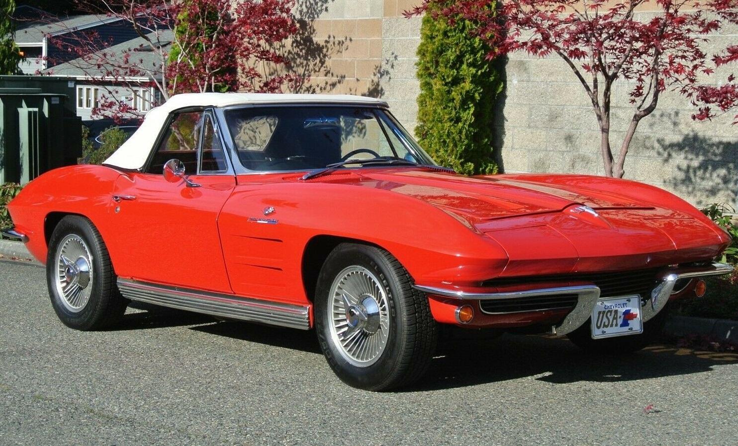 1964 chevrolet corvette convertible roadster fuel injection