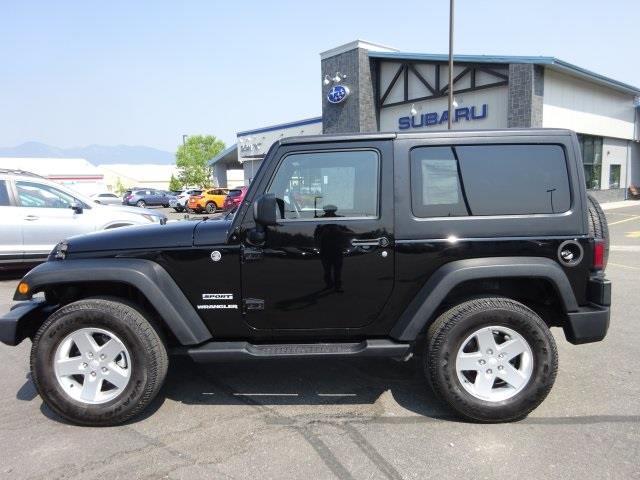 2012 jeep wrangler sport 4x4 sport 2dr suv for sale in whitefish, montana