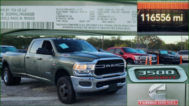 2021 ram 3500 tradesman crew cab 4x4 8' box