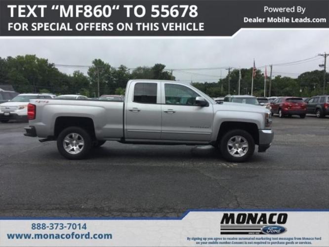 2017 chevrolet silverado 1500 lt 4x4 lt 4dr double cab 6.5 ft. sb for sale in glastonbury, connecticut