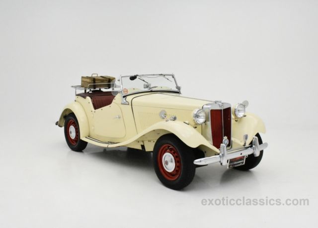 1952 mg mgb 53681 miles light yellow