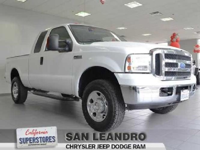 used 2007 ford super duty f-250 4wd supercab 142 xlt 4x4, 85,410 miles in san leandro, ca