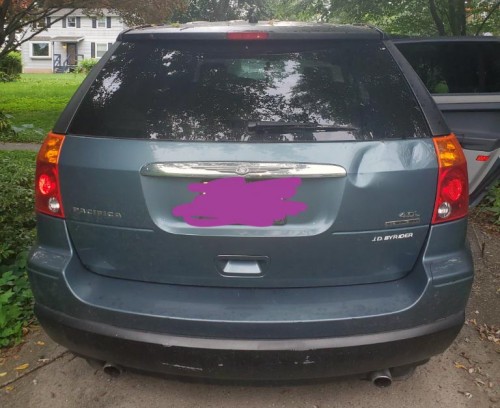 2007 chrysler pacifica awd for sale in maryland by owner