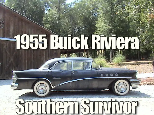 1955 buick riviera. georgia car. survivor !