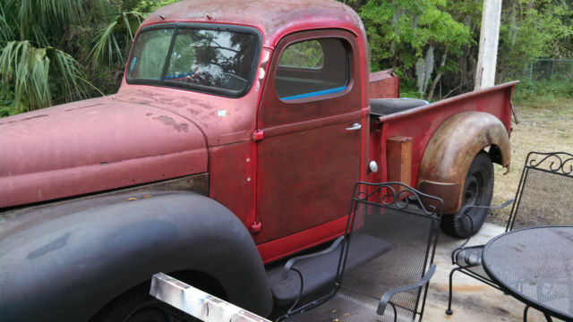 1949 kb2 international running project truck