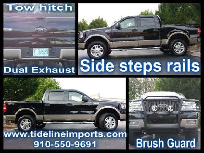 2004 ford f150 lariat supercrew cab, nice, clean, 4wd, towing in wilmington, nc