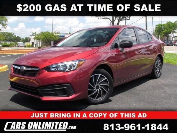 2020 subaru impreza in green bay, wisconsin