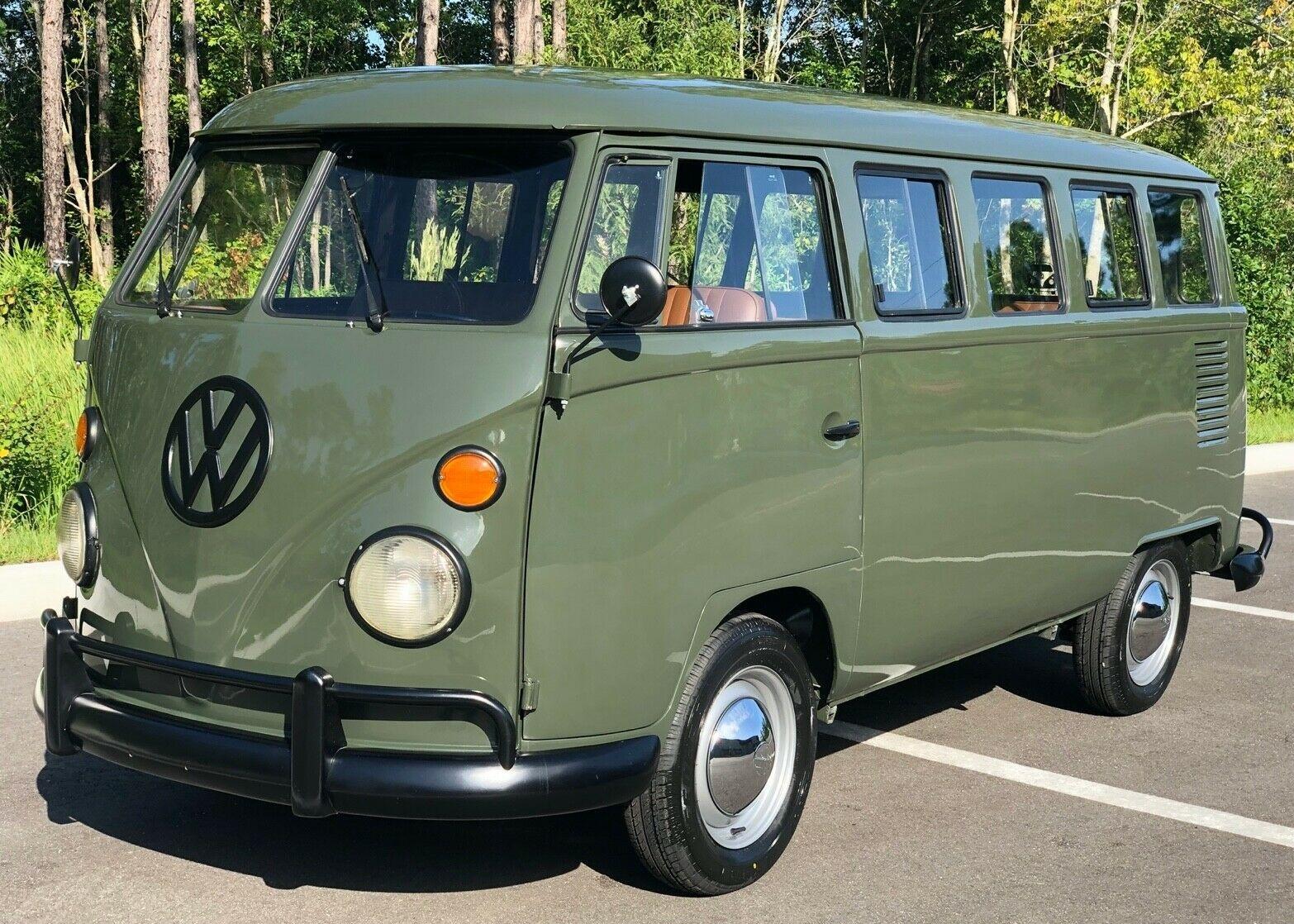 1967 volkswagen bus standard passenger van rust free