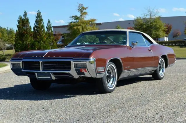 1969 buick riviera copper/ cream 430ci a/c 73k miles all original documented