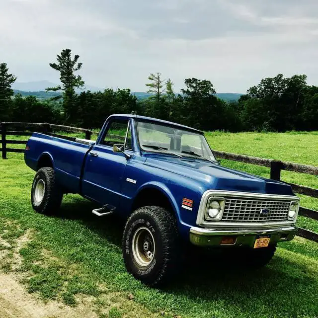 1971 chevy k10 4x4 long box
