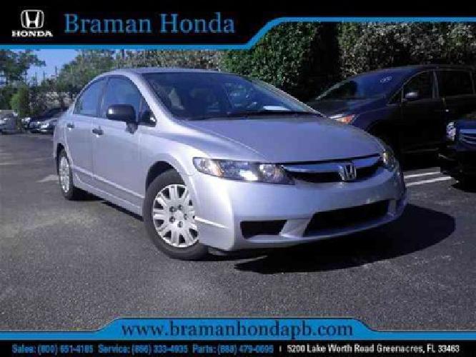 2011 honda civic sdn dx-vp in greenacres, fl