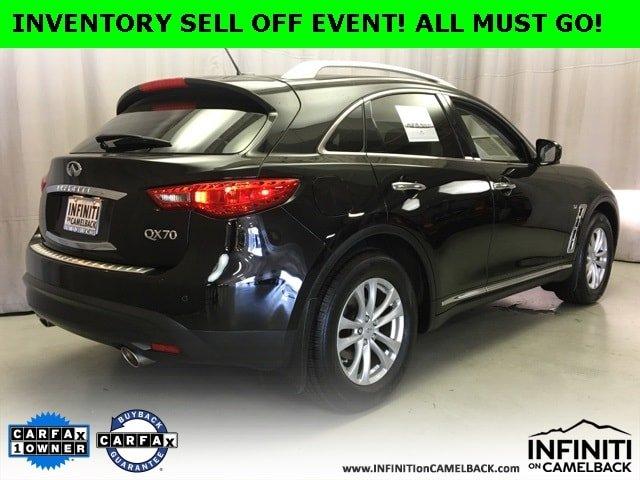 used 2016 infiniti qx70 2wd phoenix, az 85014 for sale in phoenix, arizona