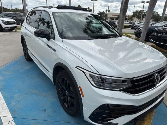 2022 volkswagen tiguan 2.0t se r-line black