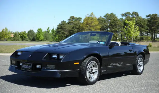 1987 iroc z28 cv - 26k actual miles!