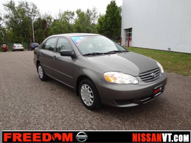 2004 toyota corolla ce for sale in south burlington, vermont