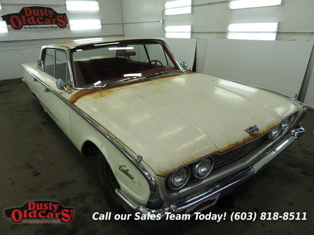1960 white runs yard drives body inter good 292v8 3spd auto!