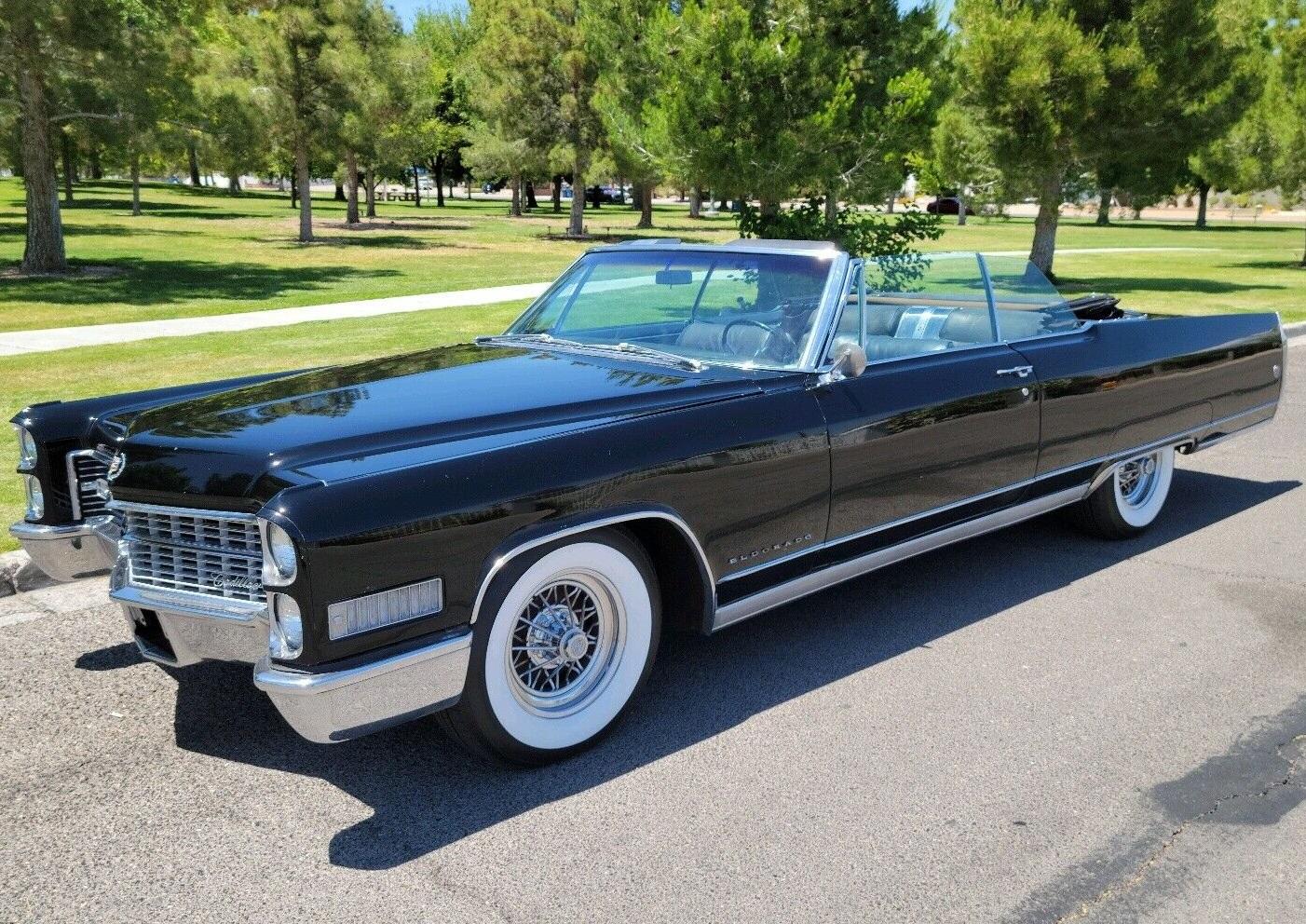 1966 cadillac eldorado eldorado runs good clean convertible top
