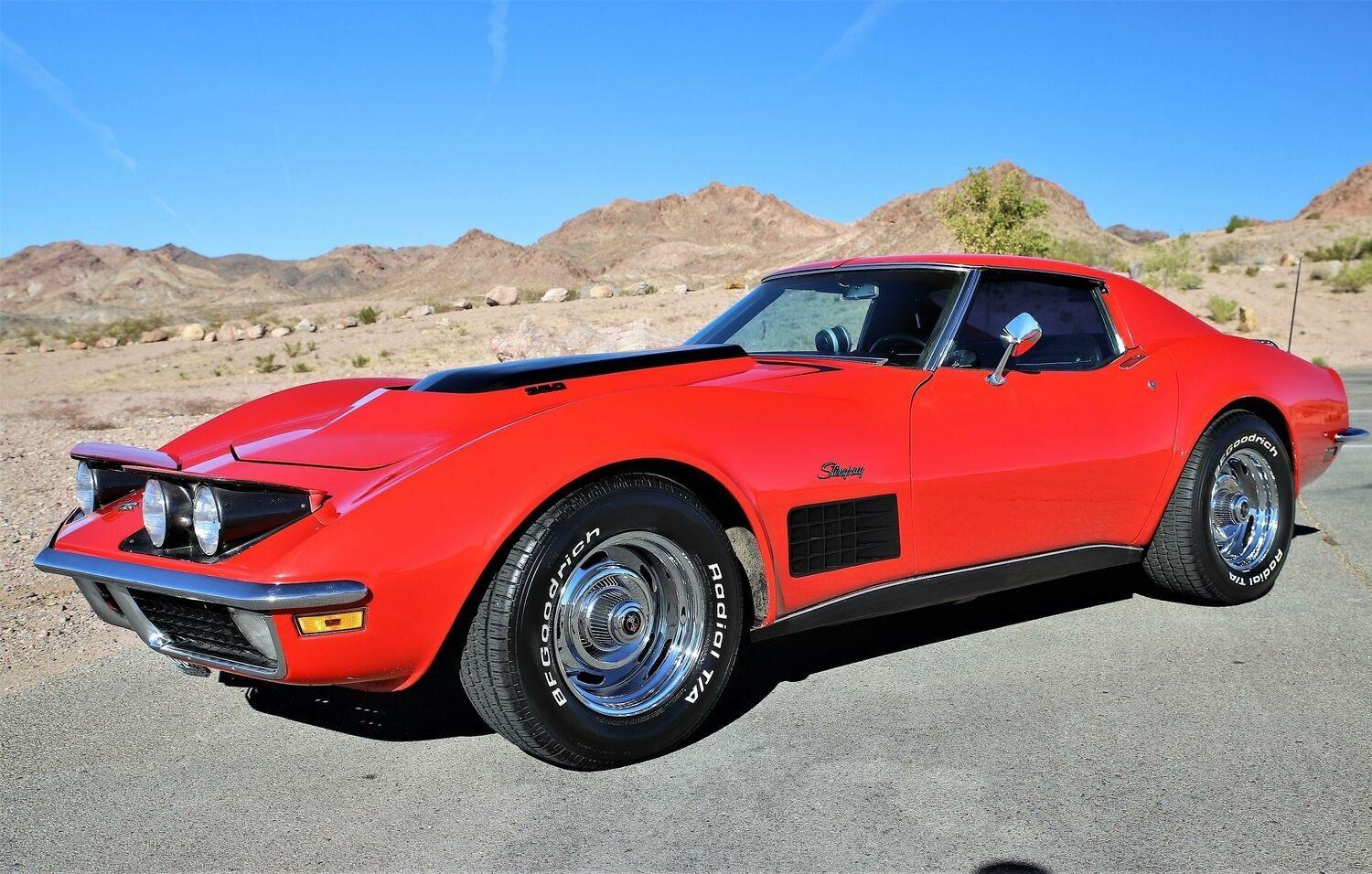 1971 chevrolet corvette c3 stingray c3 removable t-tops