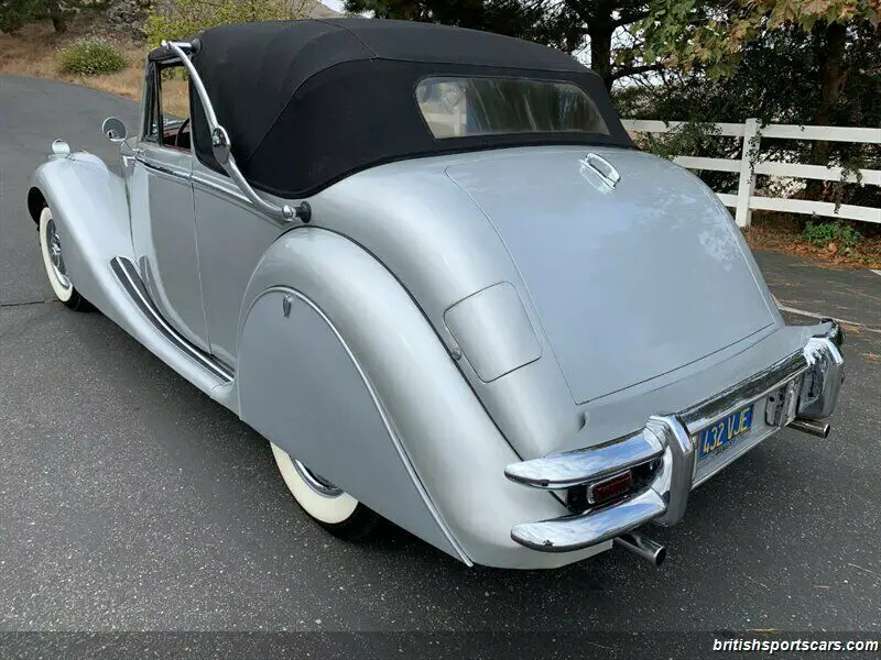 1950 jaguar mk v dhc