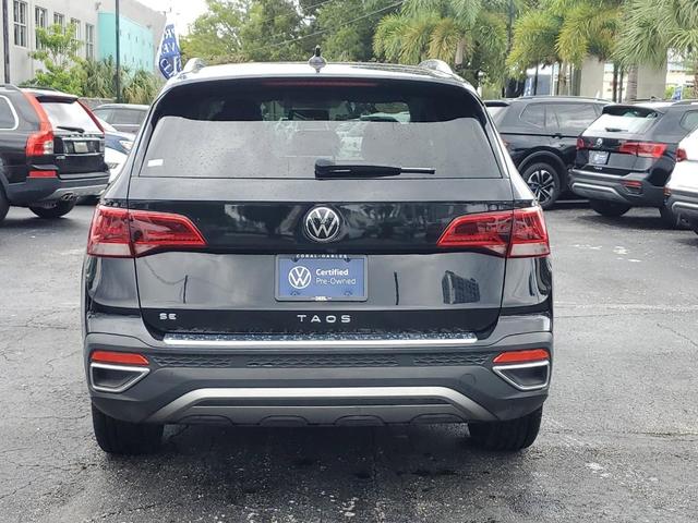 2022 volkswagen taos 1.5t se
