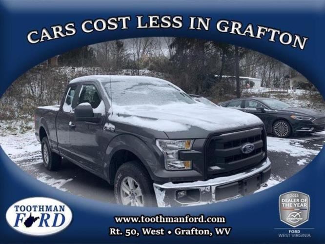 2015 ford f-150 xl 4x4 xl 4dr supercab 6.5 ft. sb for sale in grafton, west virginia