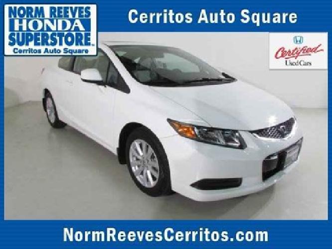 2012 honda civic coupe ex-l in cerritos, ca