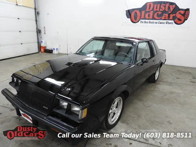 1987 black runs drives body inter vgood 3.8lv6 turbo!