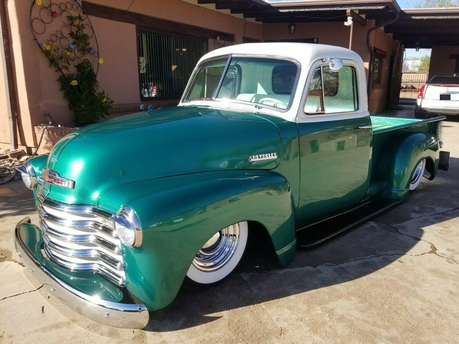 1951 chevrolet pickup new 305 chevy engine 350 automatic transmission