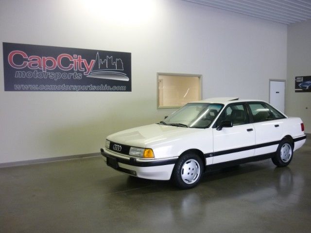 1991 audi 80 with 73k original miles!! gorgeous!! white/grey!