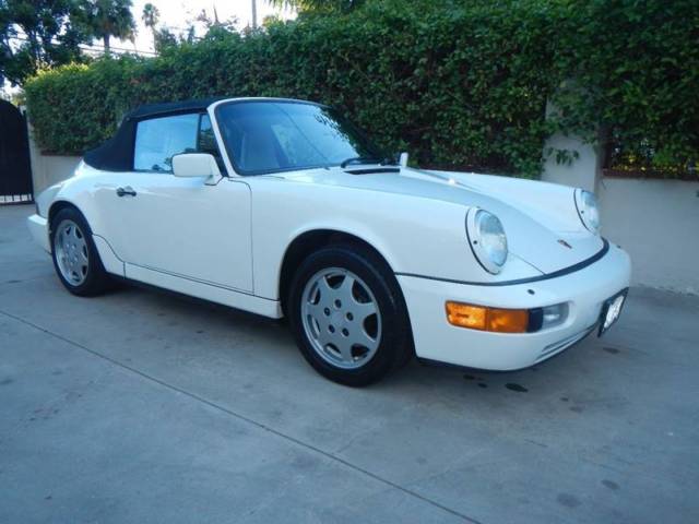 1991 porsche 911 carrera c2 convertible 77k mint cond