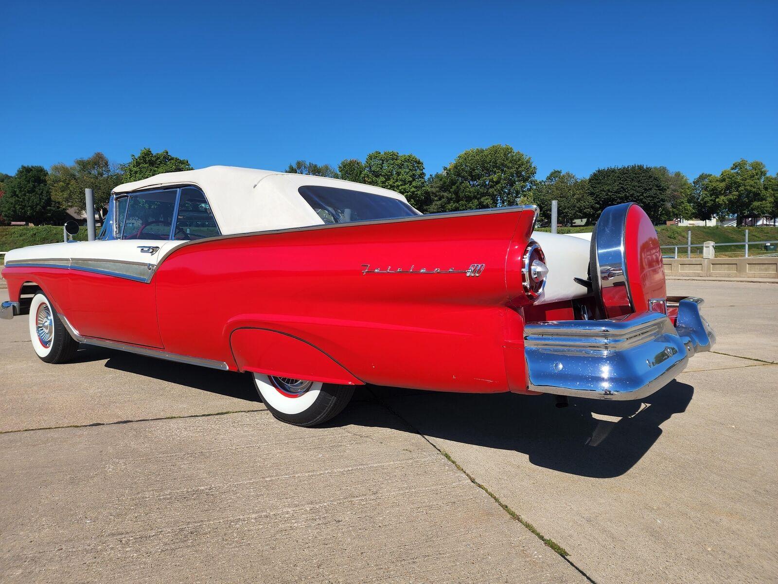 1957 ford fairlane 312 v8 automatic 88000 miles