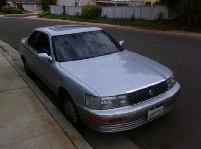 obo 1990 lexus ls400 in moreno valley, ca