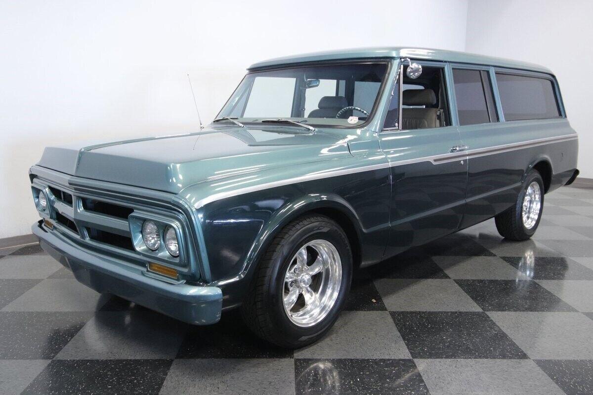 1969 gmc suburban terrific two tone appearance stroker v8