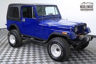 1985 jeep cj7 frame off restored. ps. pb!