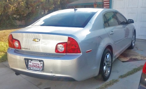 2010 chevrolet malibu lt for sale in california by owner