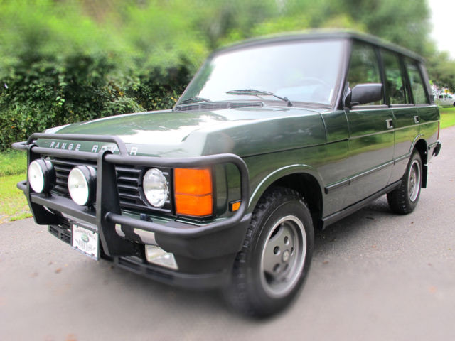 1990 land rover range rover ... 83,495 original miles