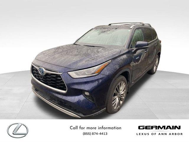 2021 toyota highlander hybrid platinum