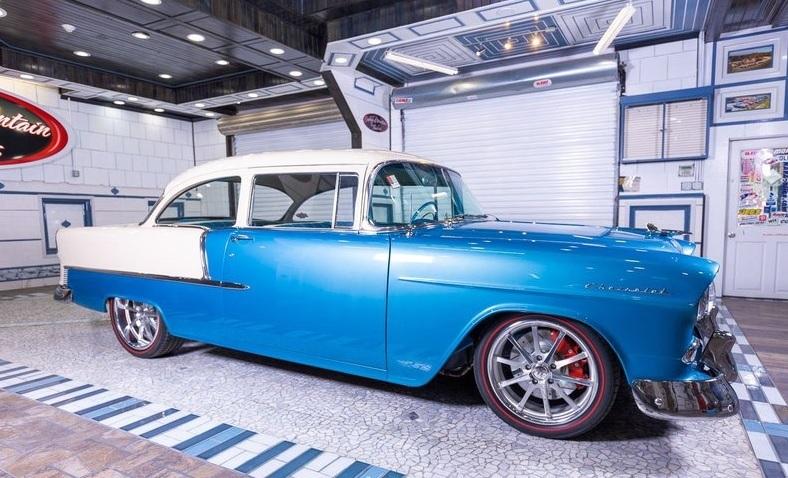 1955 chevrolet 210 delray frame off resto v8