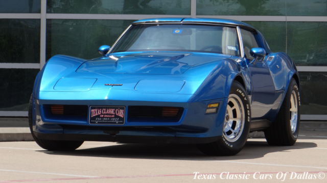 1981 chevrolet corvette stingray 383 5-speed t tops rebuilt