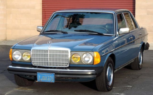 california original, 1982 mercedes benz 240 d, 4 spd, 100% rust free, vegi conv