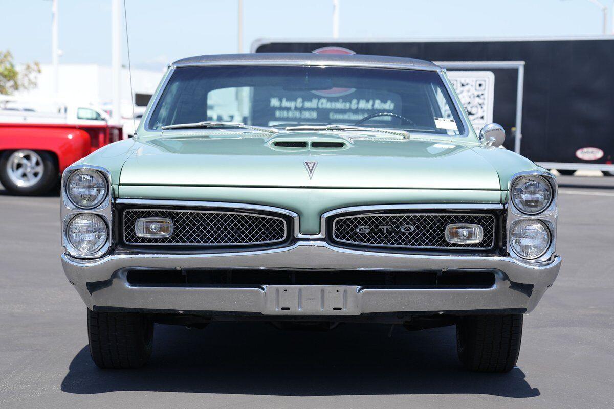1967 pontiac gto coupe green fully restored original gto 400 ci v8