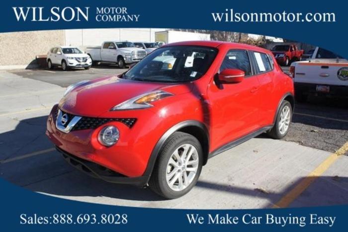 2015 nissan juke s awd s 4dr crossover for sale in logan, utah