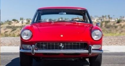 1965 ferrari 330gt 0 red