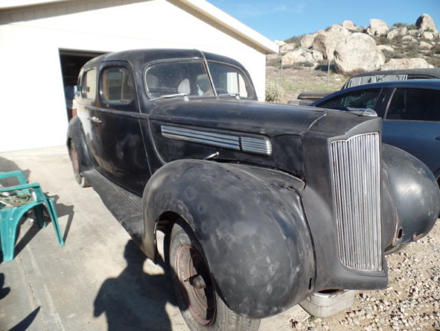 1938 project packard no title bill of sale solid car runs drives stops