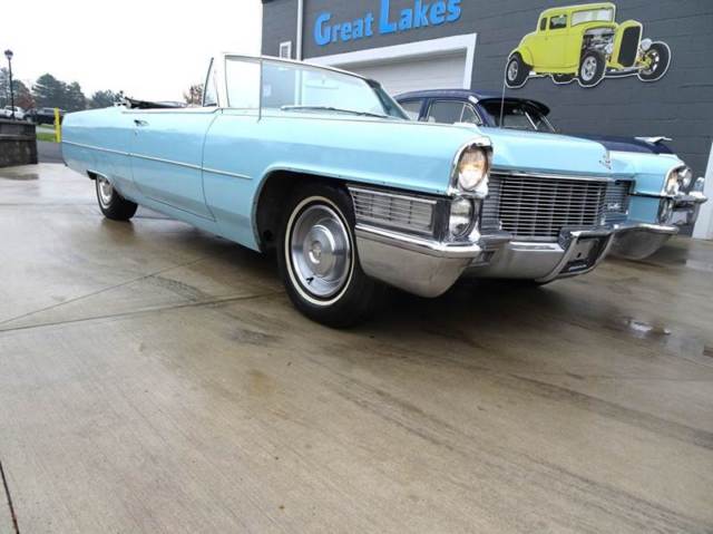1965 cadillac deville convertible special ordered paint color no reserve