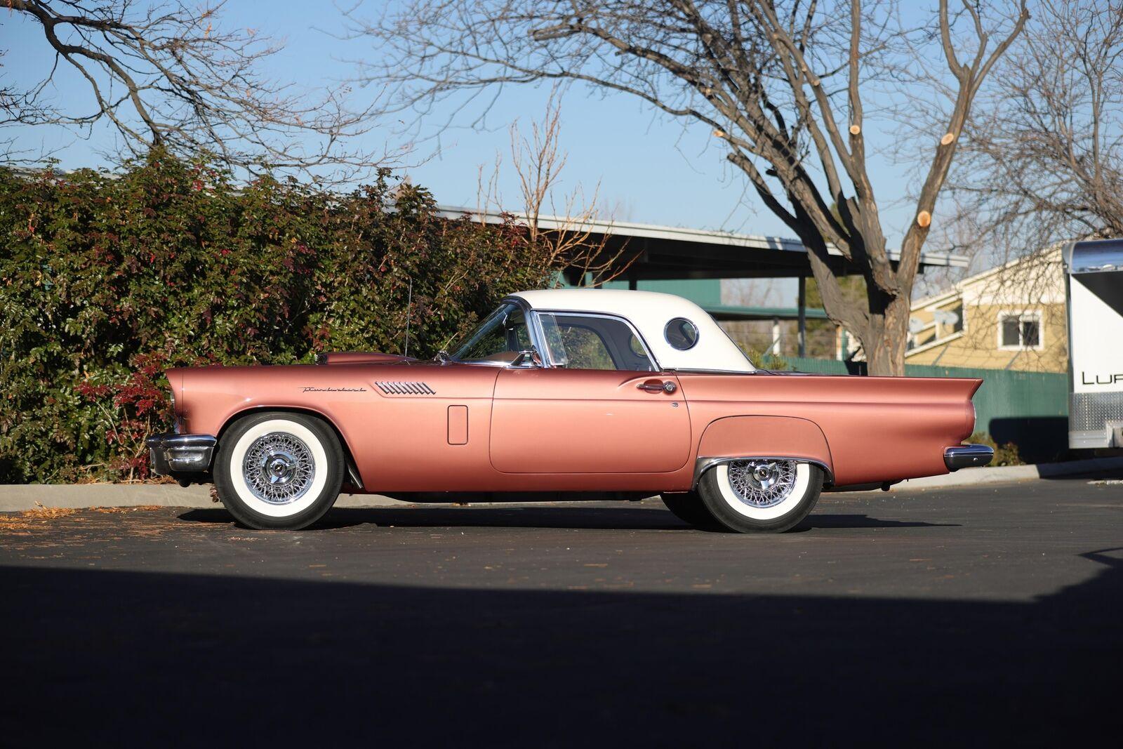 1957 ford thunderbird 312ci v8 engine thunderbird